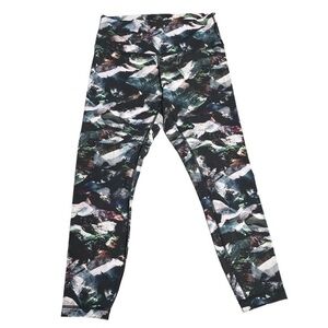 Lululemon Athletica Wunder Under HR 25” Glacier Camo Starlight Legging***
